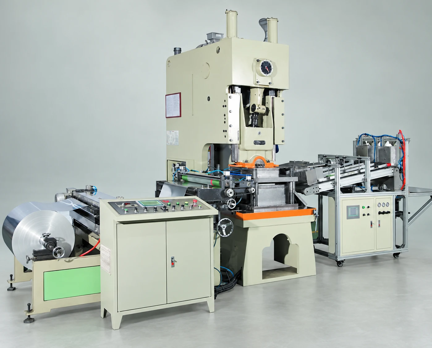 Complete production-line configuration isolated from the supplied equipment catalogue