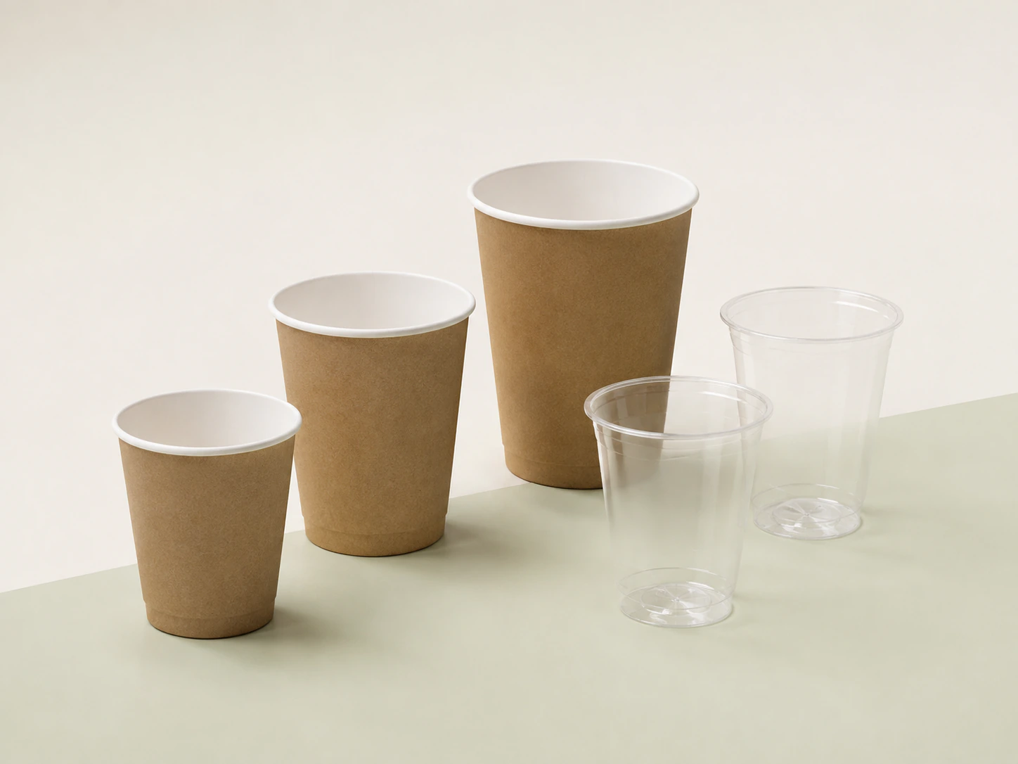 Cups & drinkware range illustration