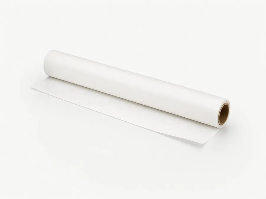 Baking paper roll format illustration, not a photograph of the sheet model